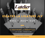 November 12, 2021 at Atelier des Vents in Marseille - Meeting with the inventor of JLV Ligatures