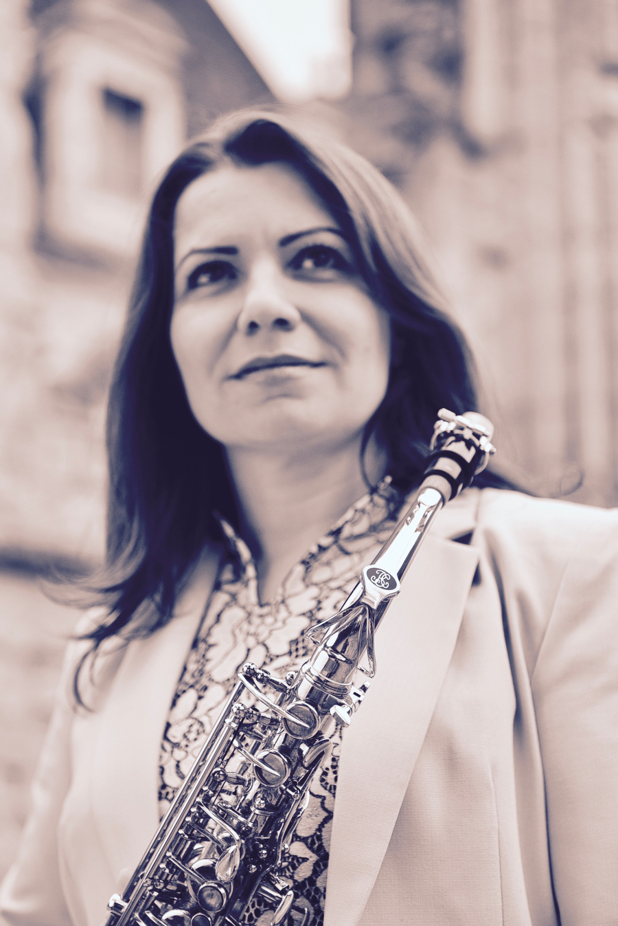 Véronique TARDIF Photo 1 - Ambassadrice Ligature JLV pour saxophone
