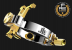 The JLV Ligature for clarinets Finishes : Platinum plated