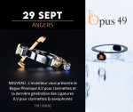 September 29, 2022 at Opus 49 in Angers - Meeting with the inventor of JLV Ligatures