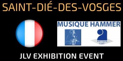 April 21th, 2018 Event in Schiltigheim at Musique Hammer - Meet the JLV team and try the whole range JLV Ligature - From 2 pm to 6 pm