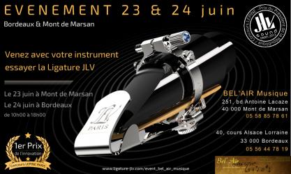 Event at Bordeaux & Mont de Marsan - BEL'AIR Musique