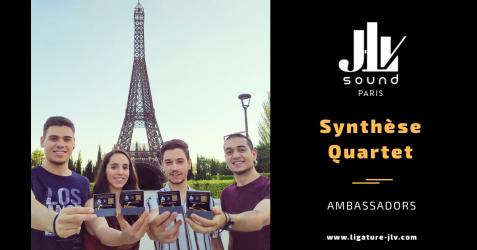 Synthèse Quartet - JLV Ligature ambassadors for saxophone