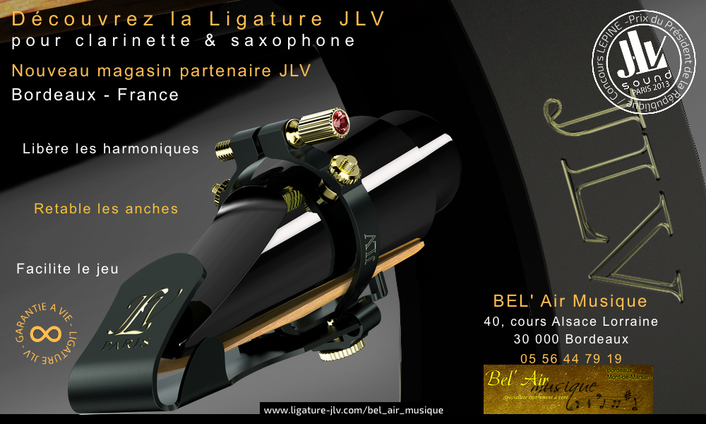 New JLV partner shop in Bordeaux - Bel' Air Musique