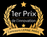 Logo 1er Prix de l'innovation Concours Lépine Paris