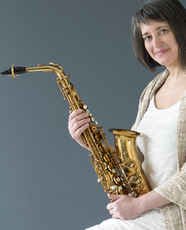 Sophie POULIN DE COURVAL Ambassador JLV Ligature for saxophone