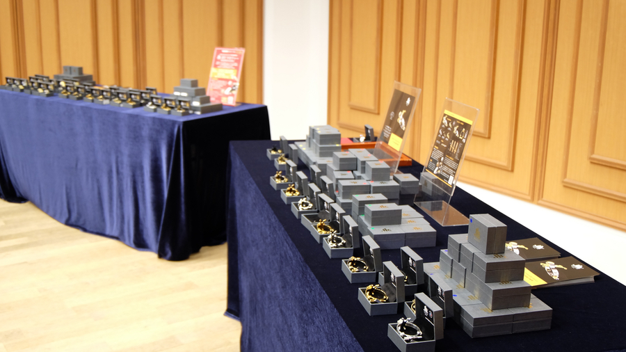 Presentation of JLV Ligature at Dolce Musical Instruments Co. in Japan in Tokyo