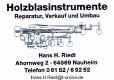Holzblasinstrumente Hans H. Riedl