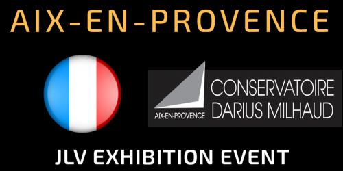 31 mars 2018 Evénement à Aix-en-Provence - Conservatoire Darius Milhaud - Rencontrez l'équipe JLV et essayez l'ensemble de la gamme Ligature JLV - De 14h à 16h